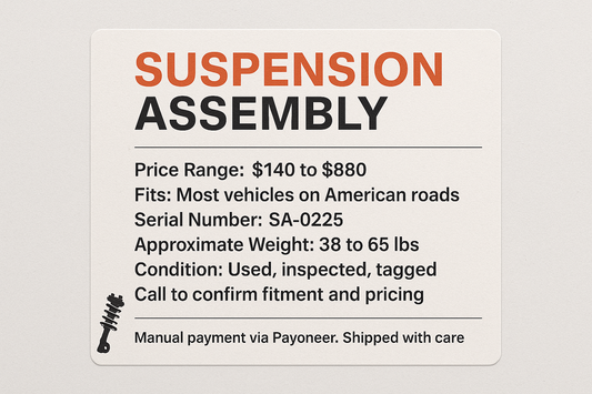 SUSPENSION ASSEMBLY