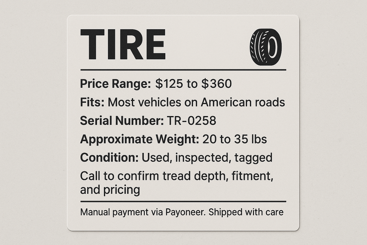TIRES