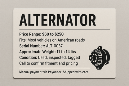 ALTERNATORS