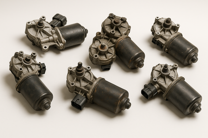 used wiper motors 6 or 7 lying in different angles